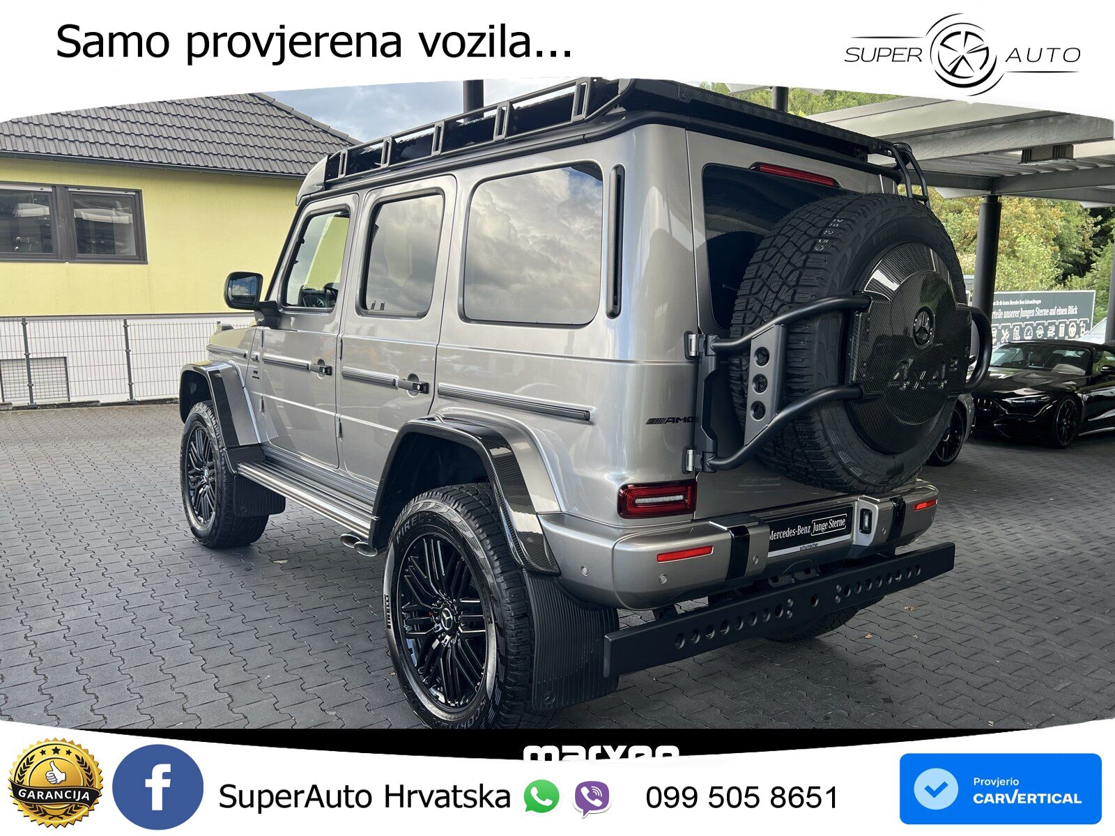 Mercedes AMG G 63 Long V8 (585 KS) 4MATIC 9G-TRONIC AMG SPEEDSHIFT PLUS Superior