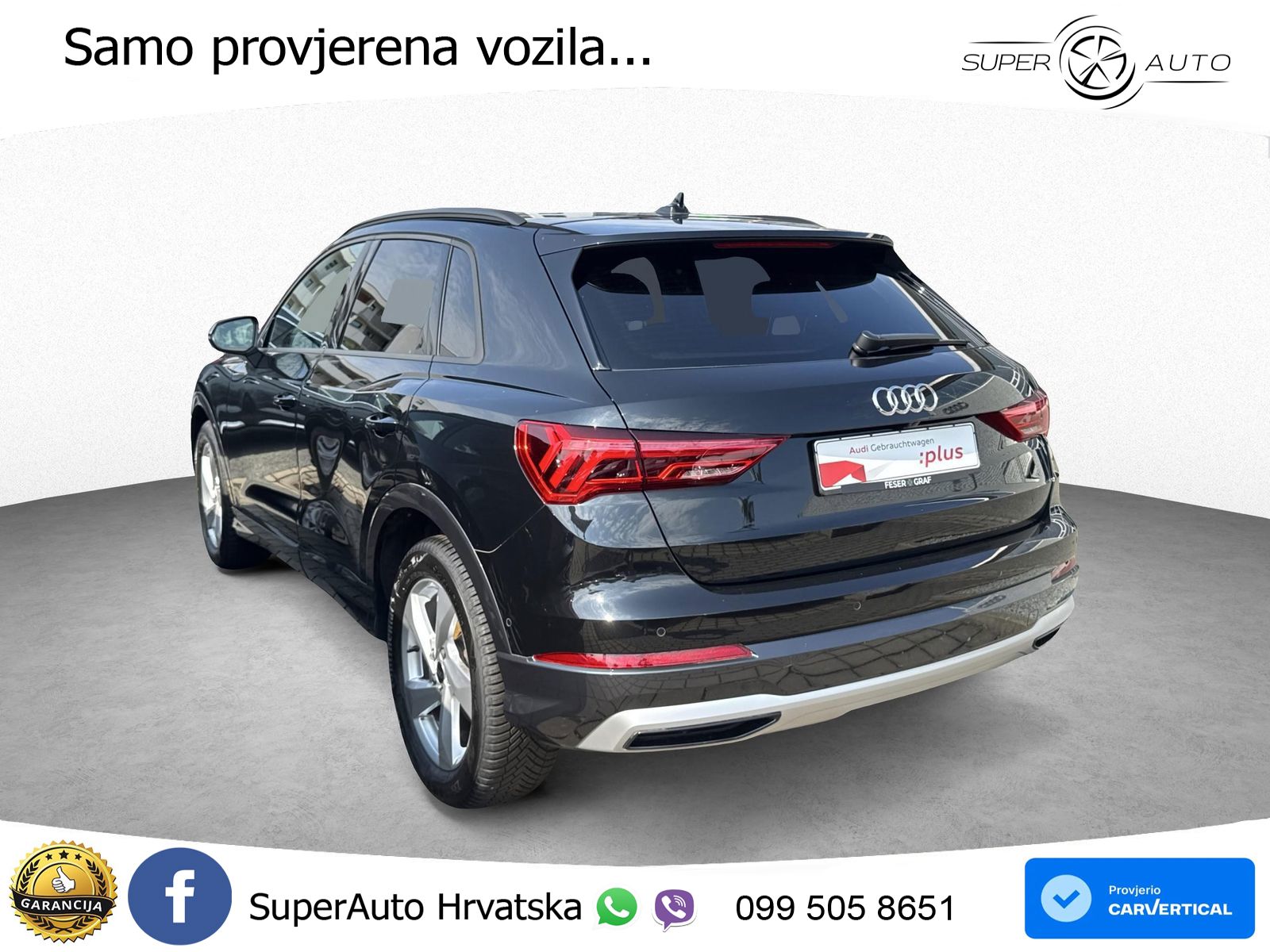 Audi Q3 35 TFSI (150 KS) S tronic advanced ACC+GR SJED+360+PANO
