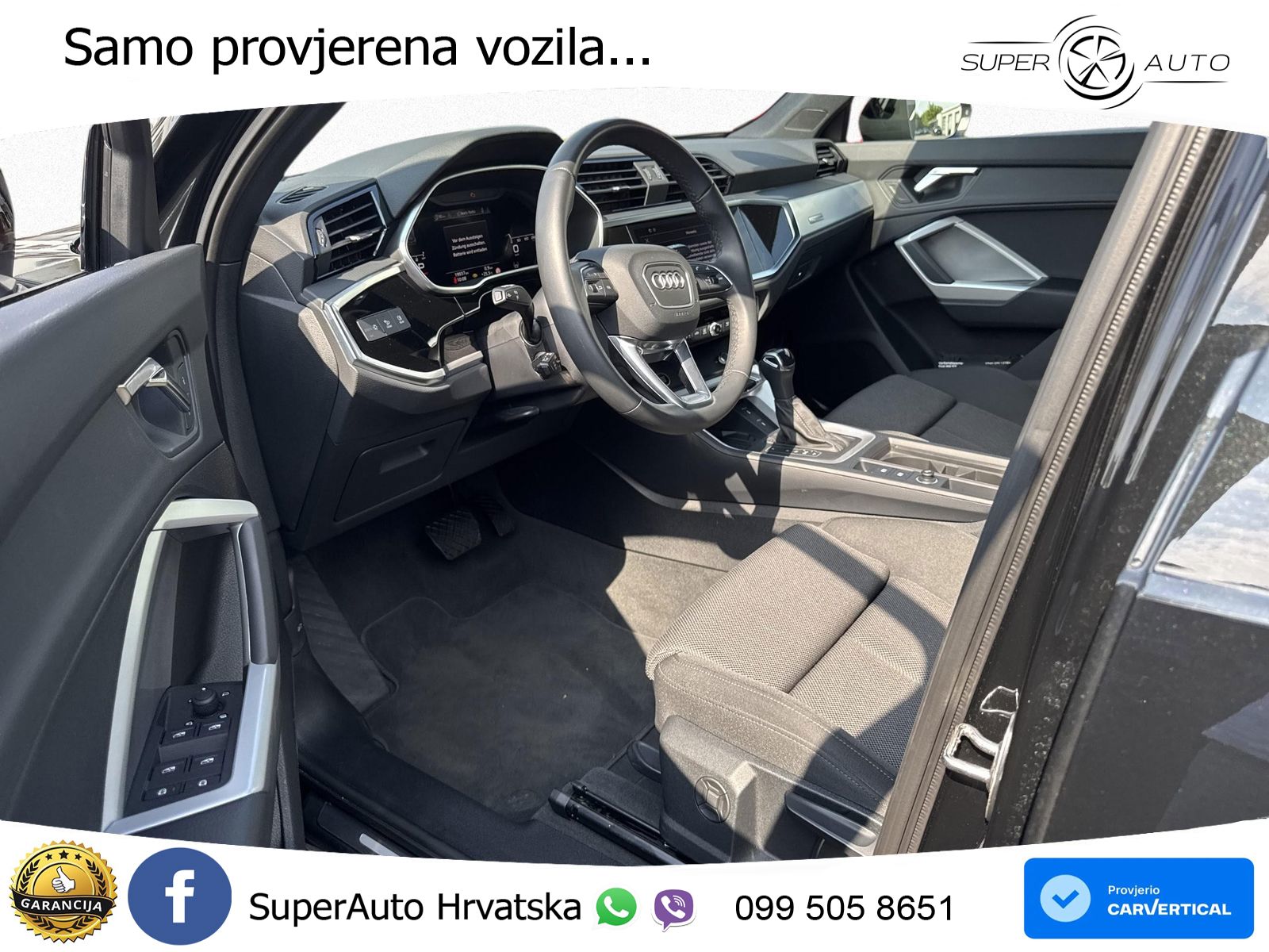 Audi Q3 35 TFSI (150 KS) S tronic advanced ACC+GR SJED+360+PANO