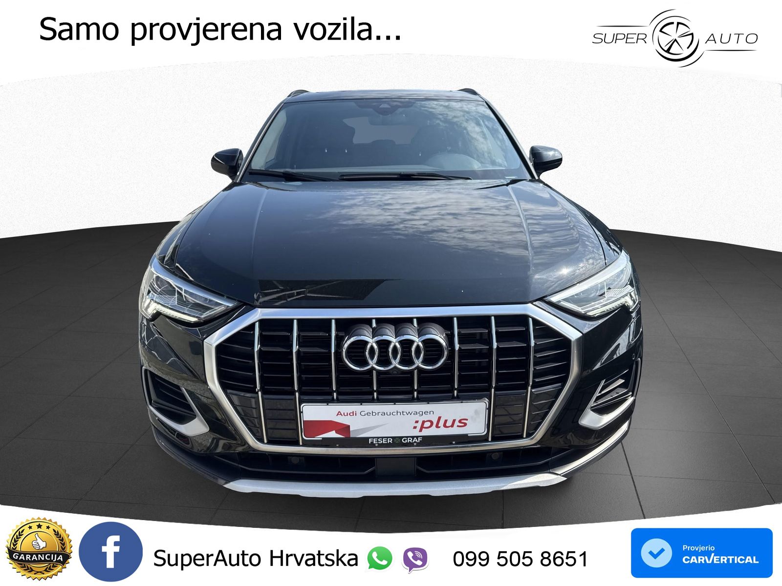 Audi Q3 35 TFSI (150 KS) S tronic advanced ACC+GR SJED+360+PANO
