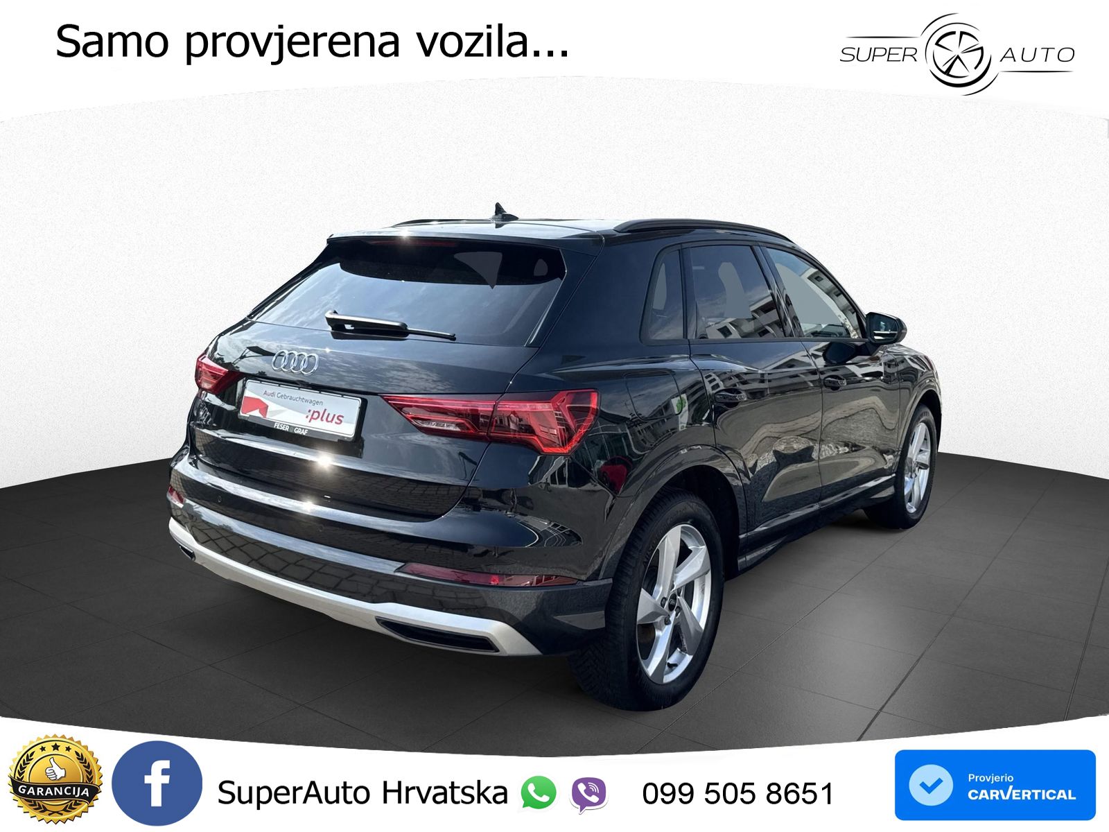 Audi Q3 35 TFSI (150 KS) S tronic advanced ACC+GR SJED+360+PANO