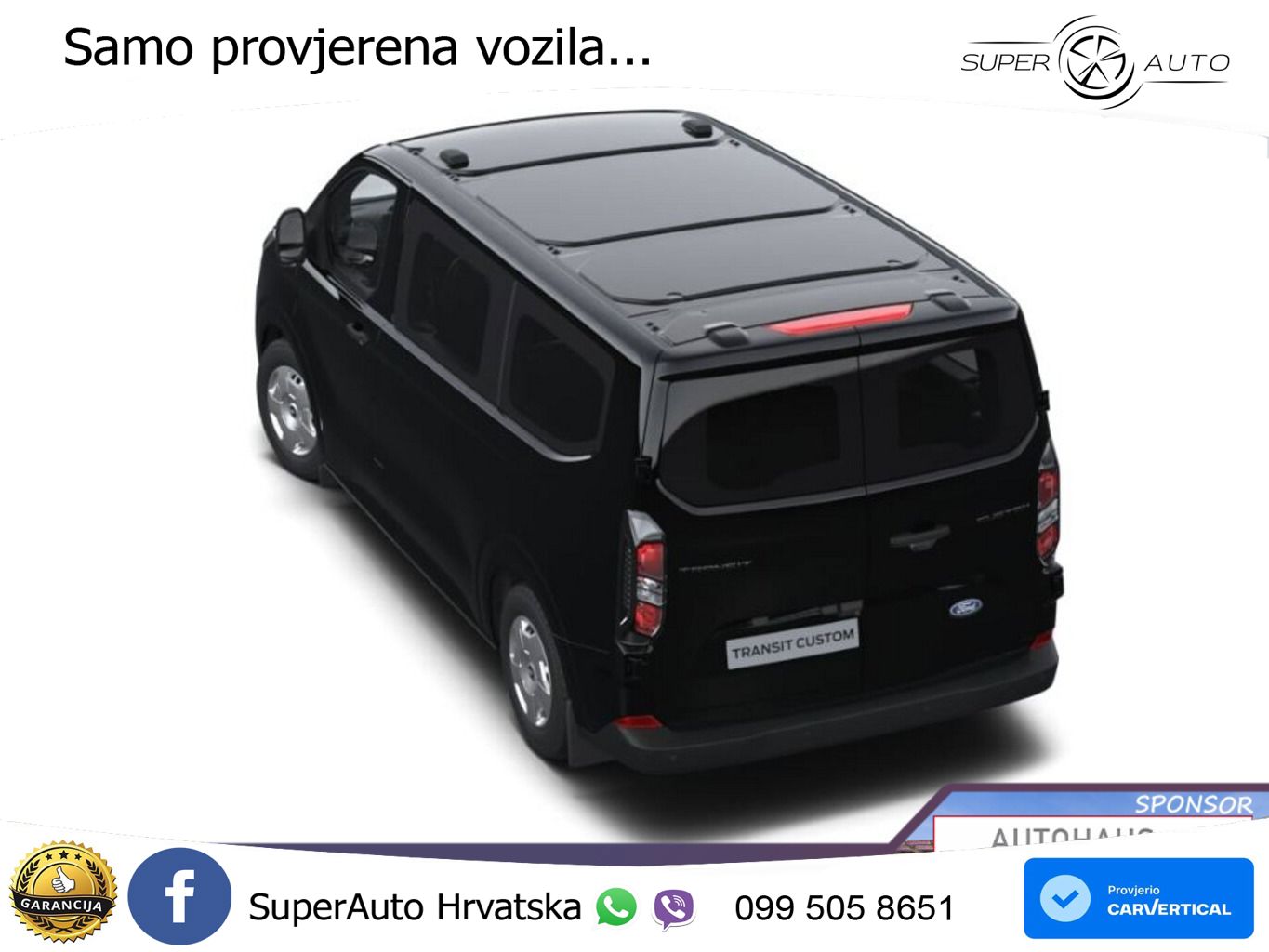 Ford Transit Custom Kombi Trend L1 AHK SHZ UVP-35%* 136 KS
