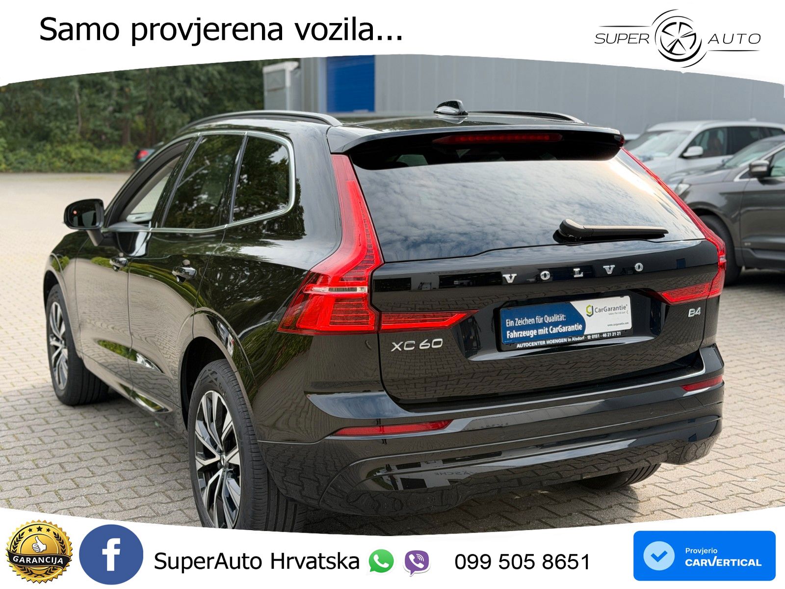 Volvo XC60 B4 Benzin FWD Geartronic LED+GR SJED+ACC