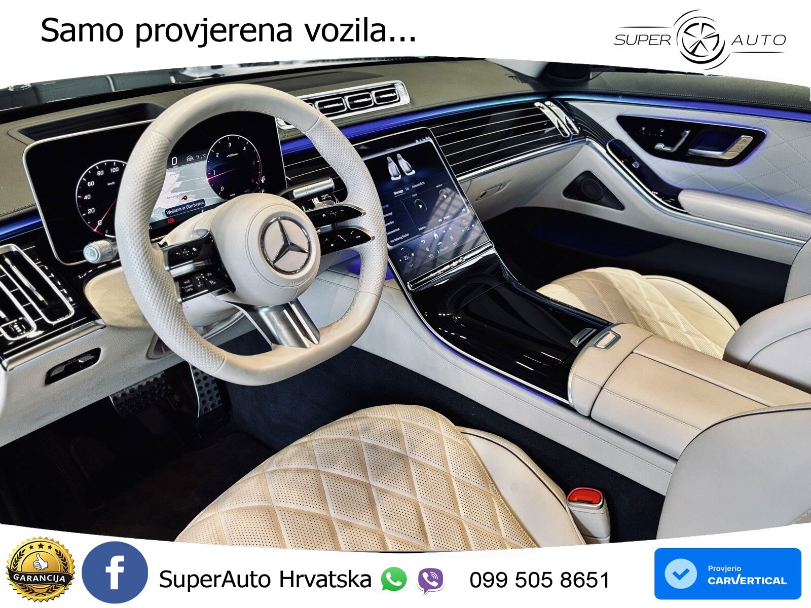 Mercedes S 450d (367 KS) EQ Boost 4MATIC 9G-TRONIC AMG ACC+HEAD+4xGR SJED+360+PANO