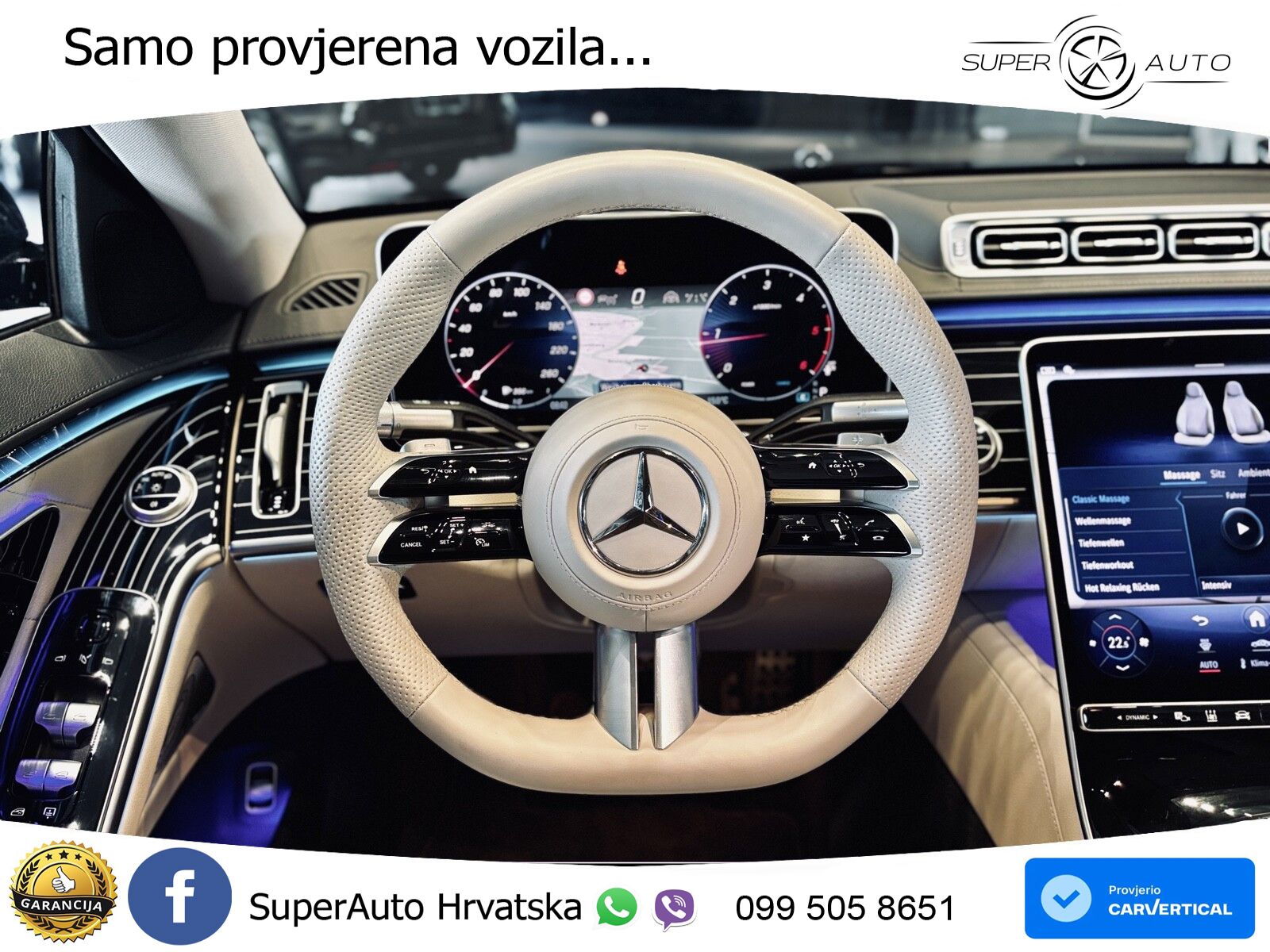 Mercedes S 450d (367 KS) EQ Boost 4MATIC 9G-TRONIC AMG ACC+HEAD+4xGR SJED+360+PANO