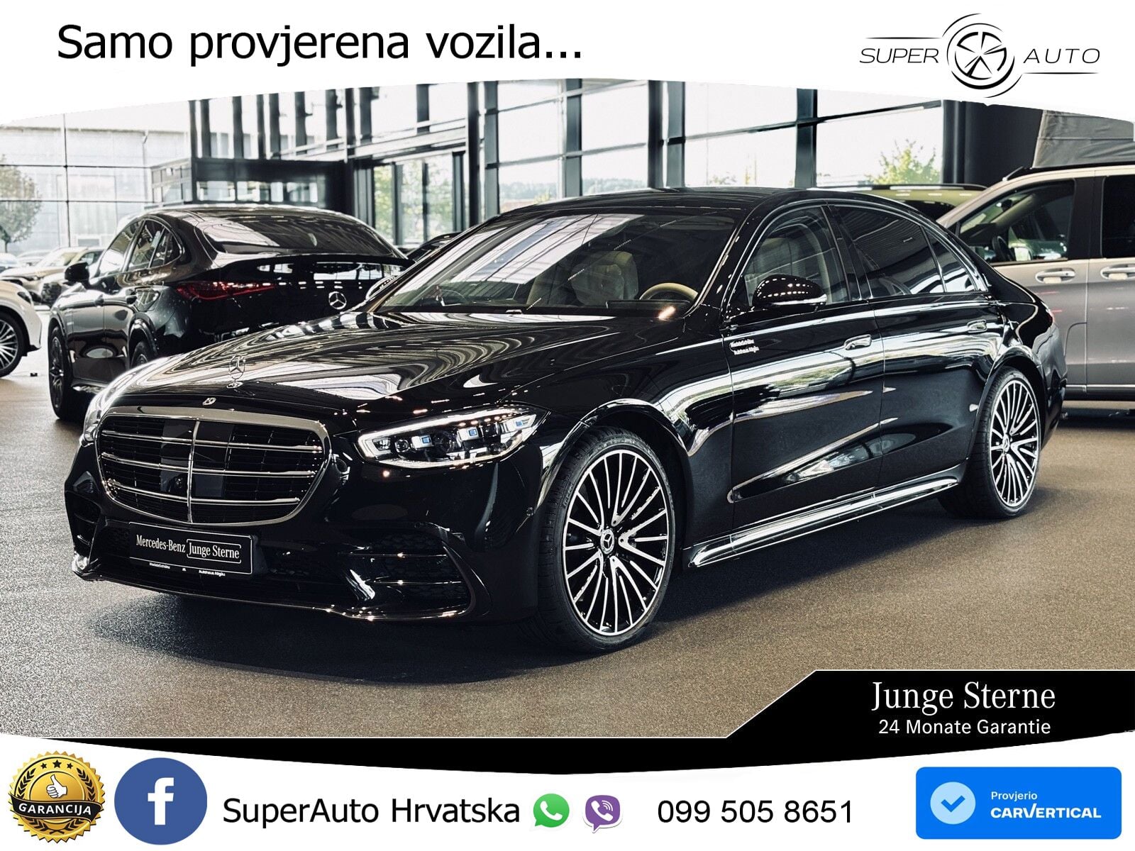 Mercedes S 450d (367 KS) EQ Boost 4MATIC 9G-TRONIC AMG ACC+HEAD+4xGR SJED+360+PANO