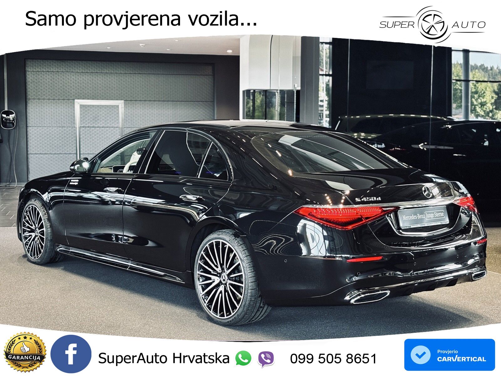 Mercedes S 450d (367 KS) EQ Boost 4MATIC 9G-TRONIC AMG ACC+HEAD+4xGR SJED+360+PANO