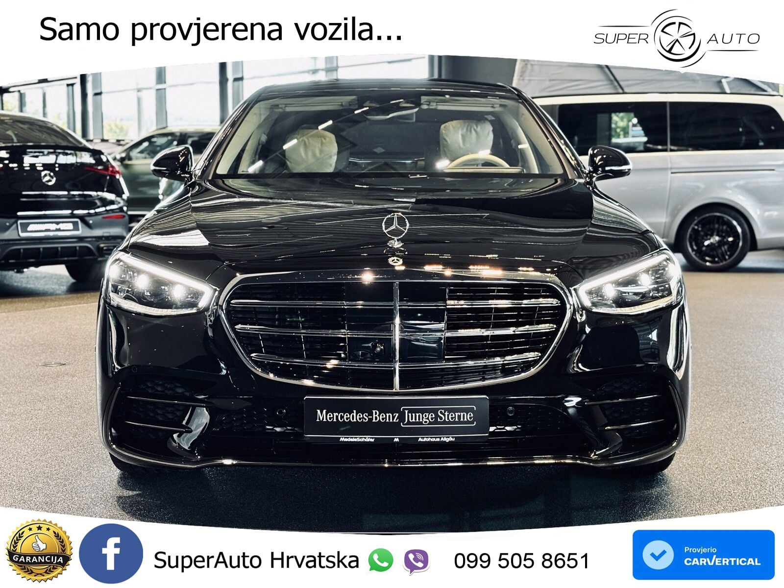 Mercedes S 450d (367 KS) EQ Boost 4MATIC 9G-TRONIC AMG ACC+HEAD+4xGR SJED+360+PANO