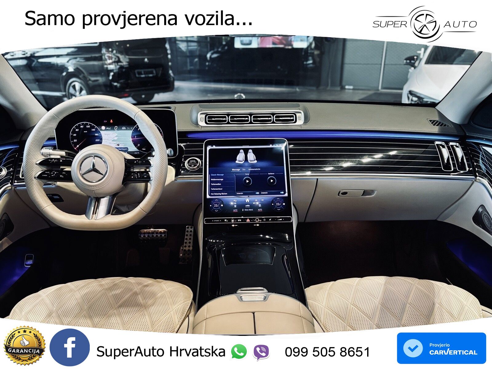 Mercedes S 450d (367 KS) EQ Boost 4MATIC 9G-TRONIC AMG ACC+HEAD+4xGR SJED+360+PANO
