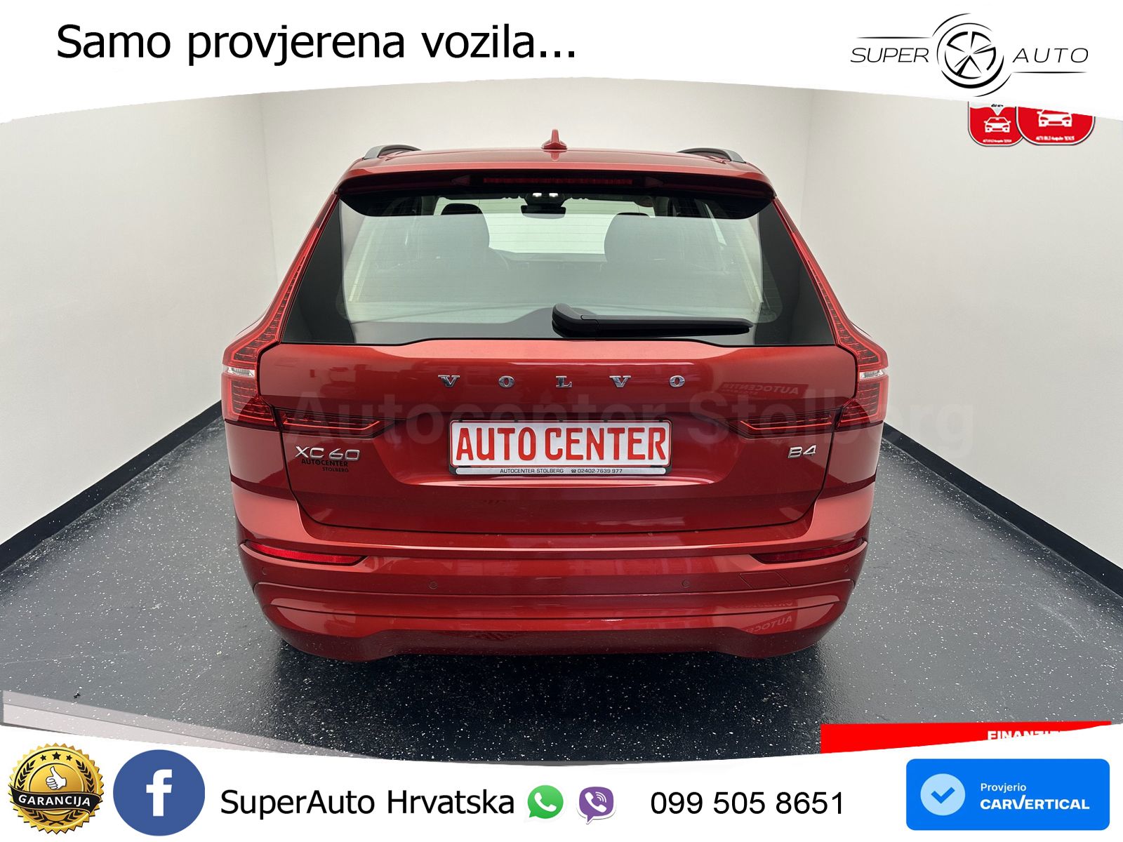 Volvo XC60 B4 Diesel FWD Geartronic LED+GR SJED+ACC