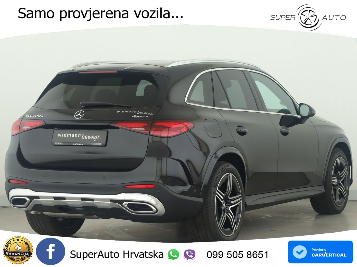 Mercedes GLC 220d (197 KS) 4MATIC 9G-TRONIC LED+GR SJED+ACC