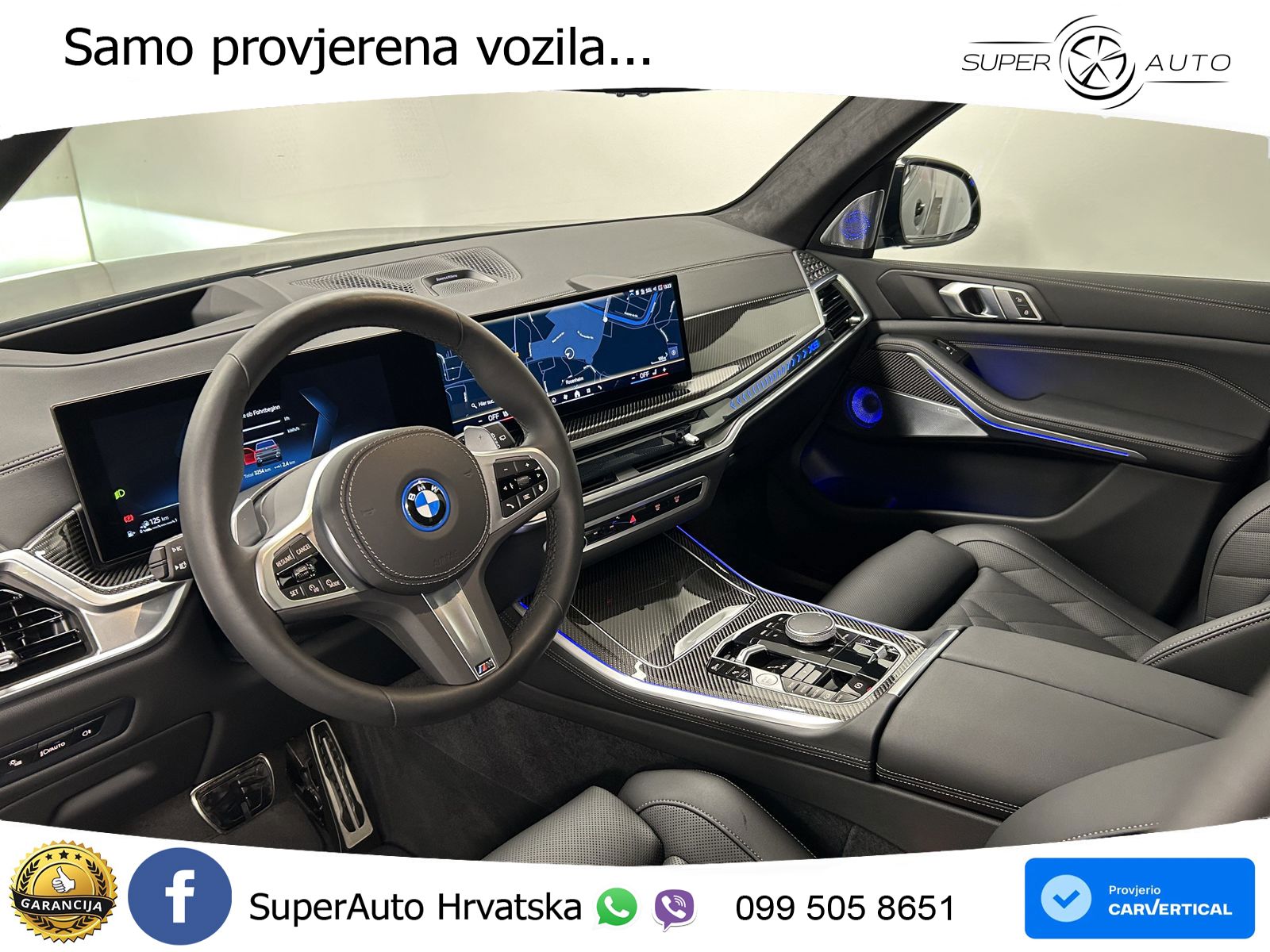 BMW X5 50e (489 KS) xDrive Steptronic LED+GR SJED+ACC