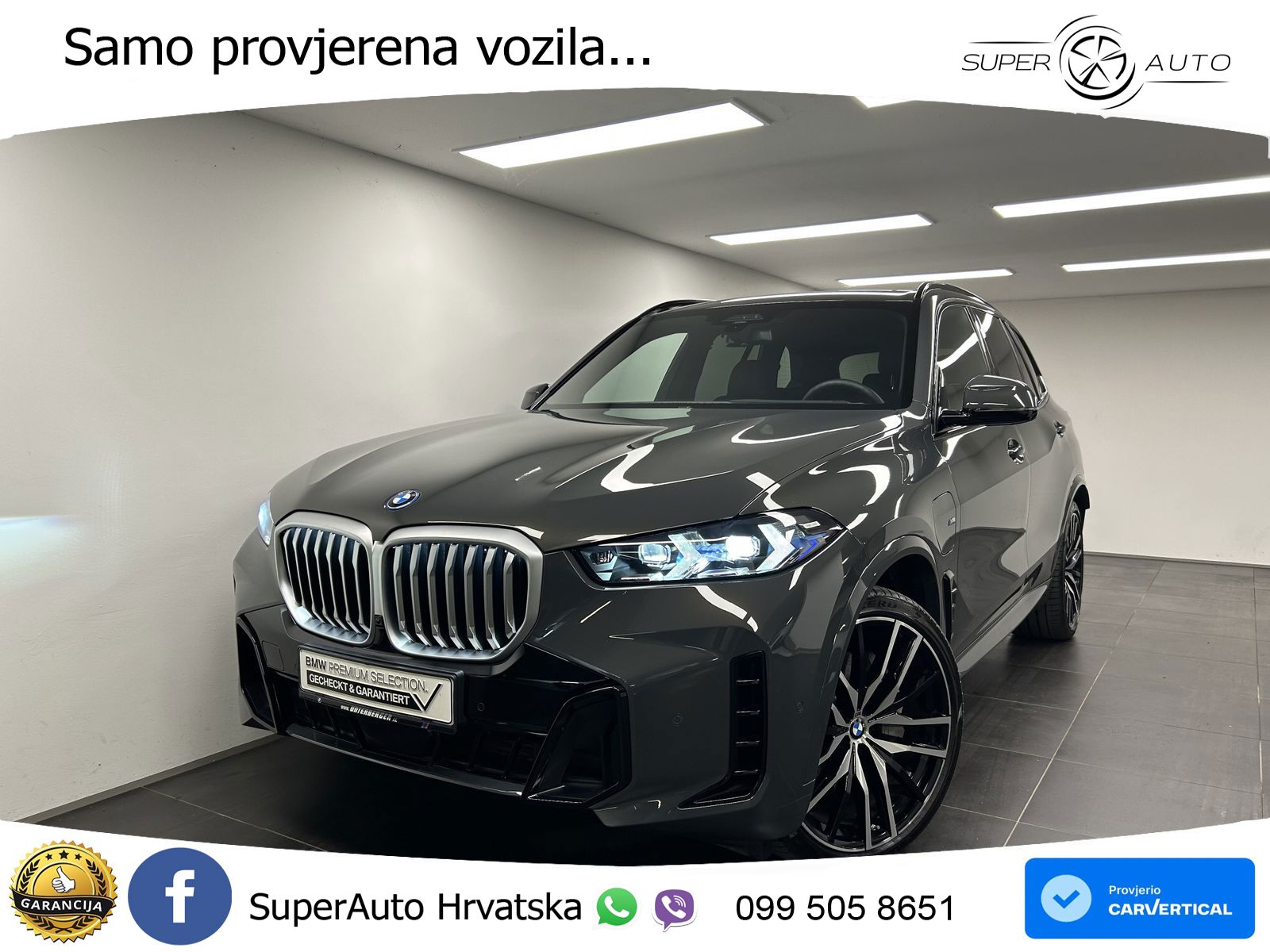 BMW X5 50e (489 KS) xDrive Steptronic LED+GR SJED+ACC