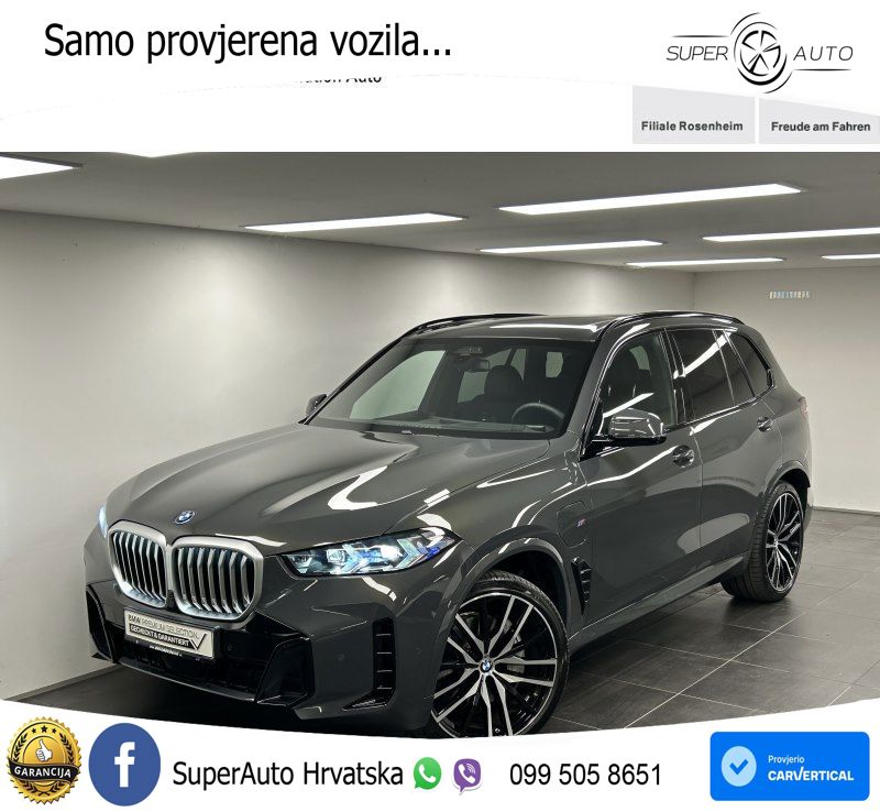 BMW X5 50e (489 KS) xDrive Steptronic LED+GR SJED+ACC