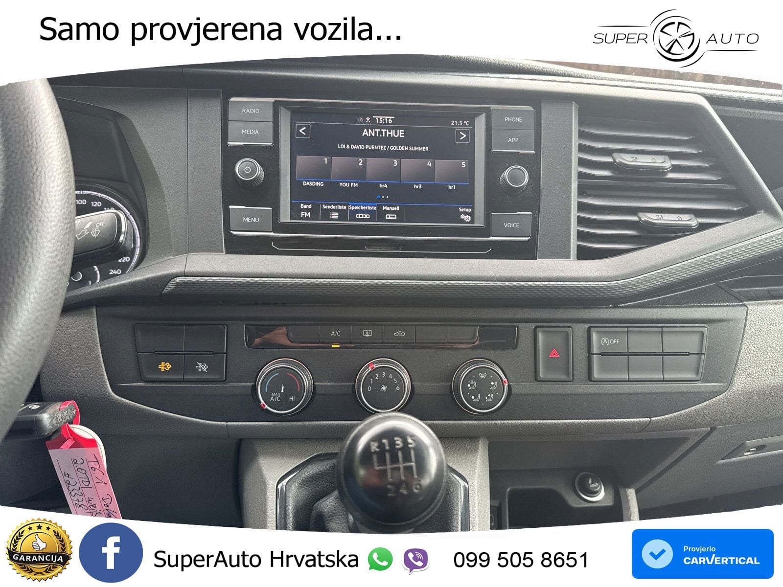 Volkswagen T6.1 Transporter 2.0TDI DoKa Ahk Tempomat 3000kg 150 KS