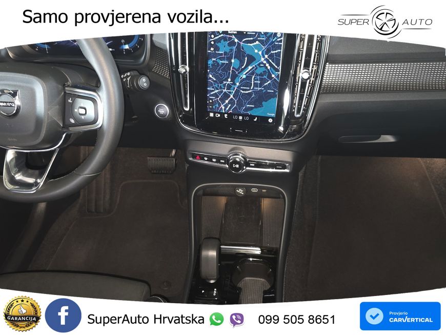 Volvo XC40 2.0 B4 AWD 197 KS Automatic ACC+GR SJED+360+PANO