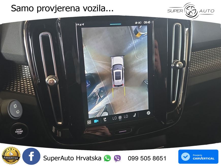 Volvo XC40 2.0 B4 AWD 197 KS Automatic ACC+GR SJED+360+PANO