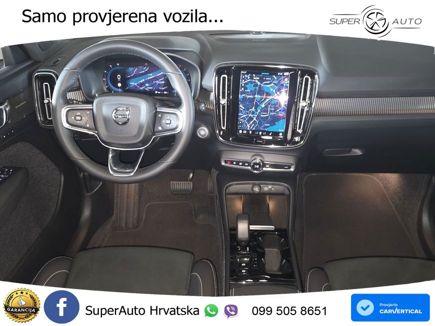 Volvo XC40 2.0 B4 AWD 197 KS Automatic ACC+GR SJED+360+PANO
