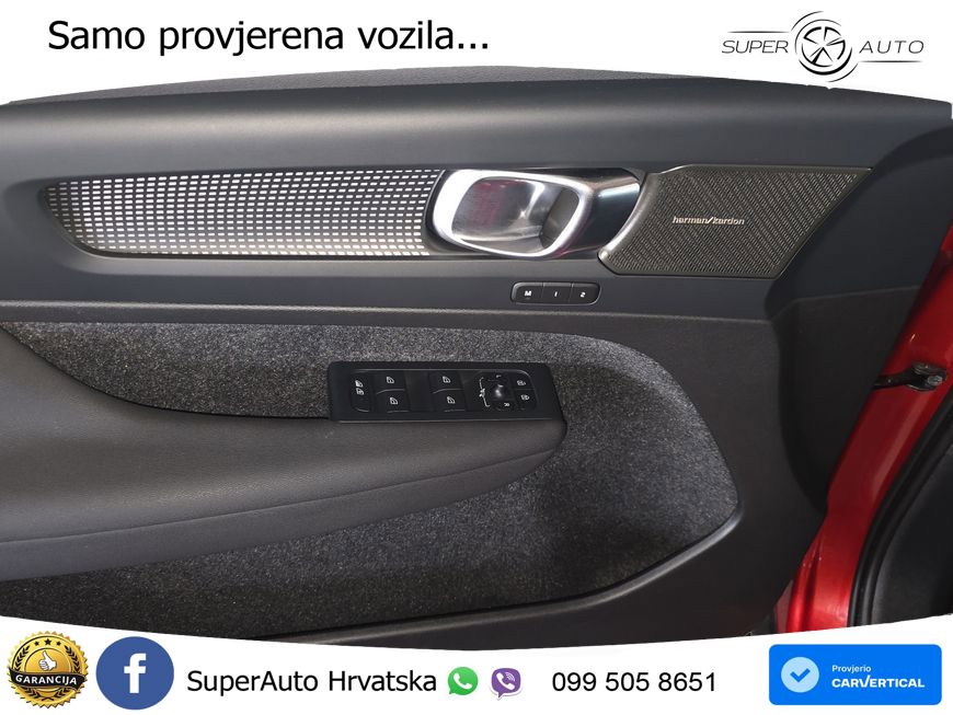 Volvo XC40 2.0 B4 AWD 197 KS Automatic ACC+GR SJED+360+PANO