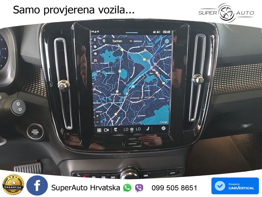 Volvo XC40 2.0 B4 AWD 197 KS Automatic ACC+GR SJED+360+PANO