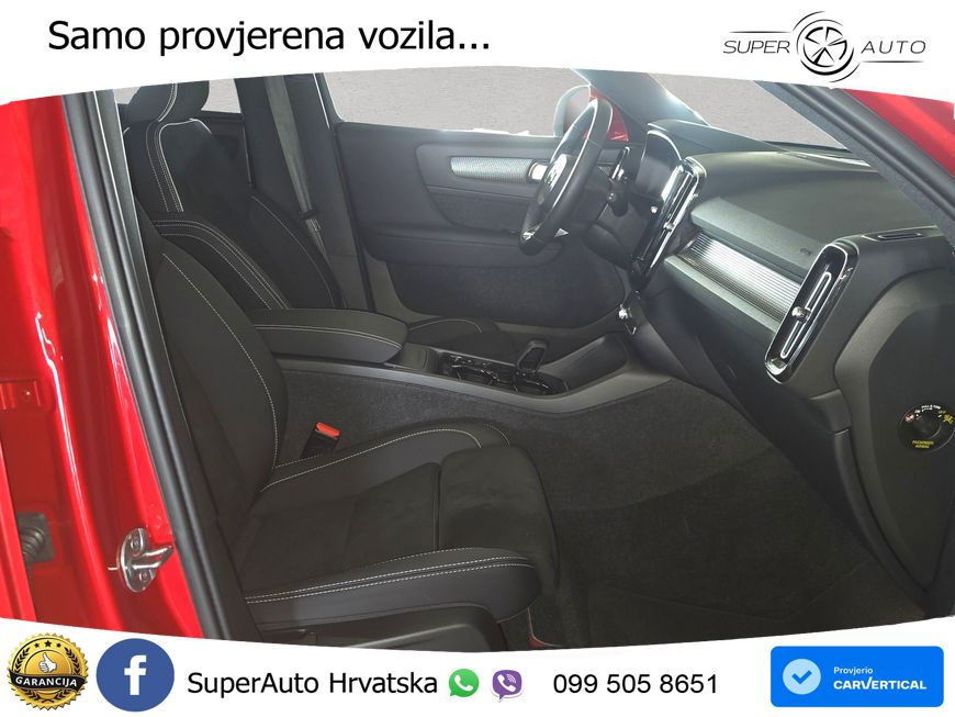 Volvo XC40 2.0 B4 AWD 197 KS Automatic ACC+GR SJED+360+PANO