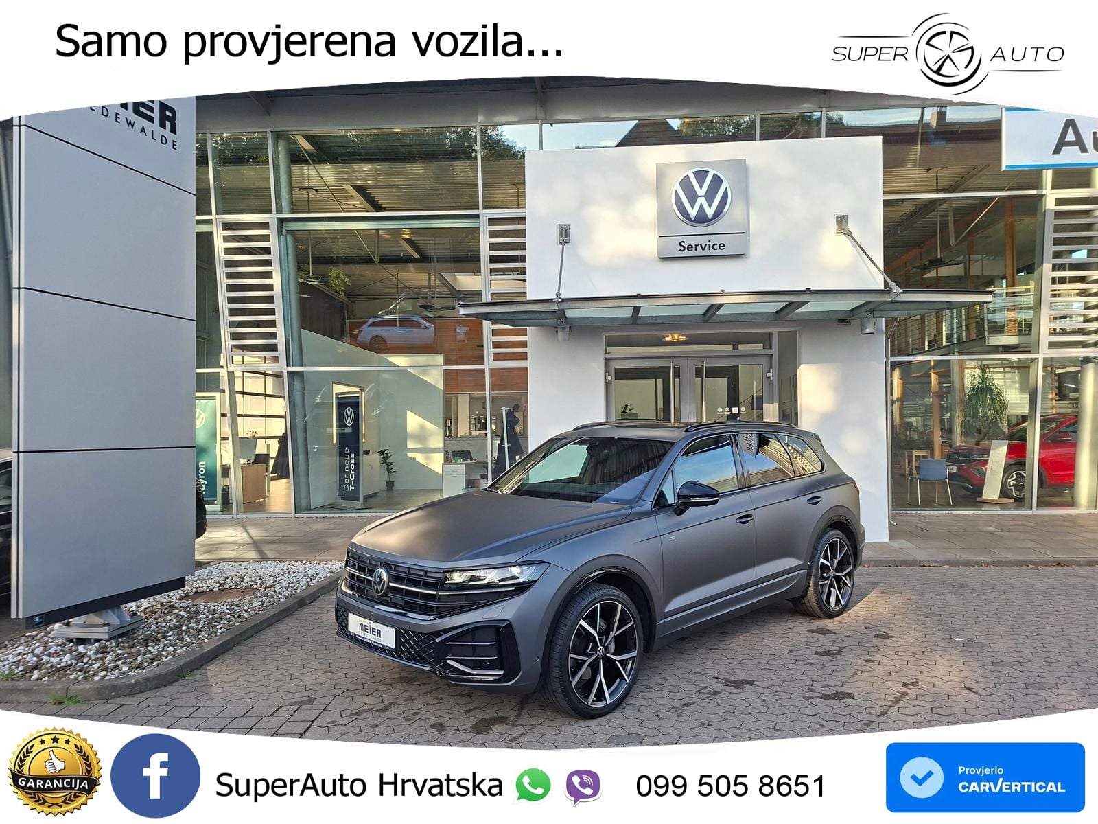 Volkswagen Touareg 3.0 V6 TDI (286 KS) 4MOTION Tiptronic R-Line ZRAČNI+ACC+GR SJED+KAM+PANO