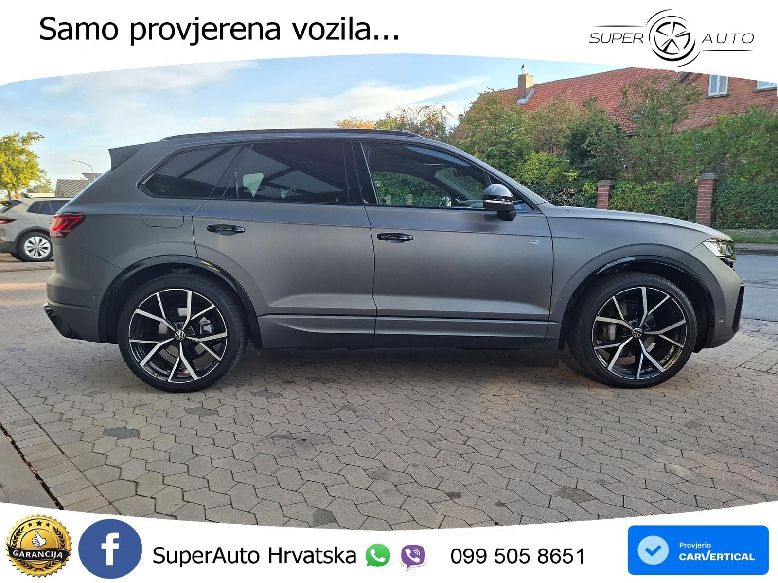 Volkswagen Touareg 3.0 V6 TDI (286 KS) 4MOTION Tiptronic R-Line ZRAČNI+ACC+GR SJED+KAM+PANO