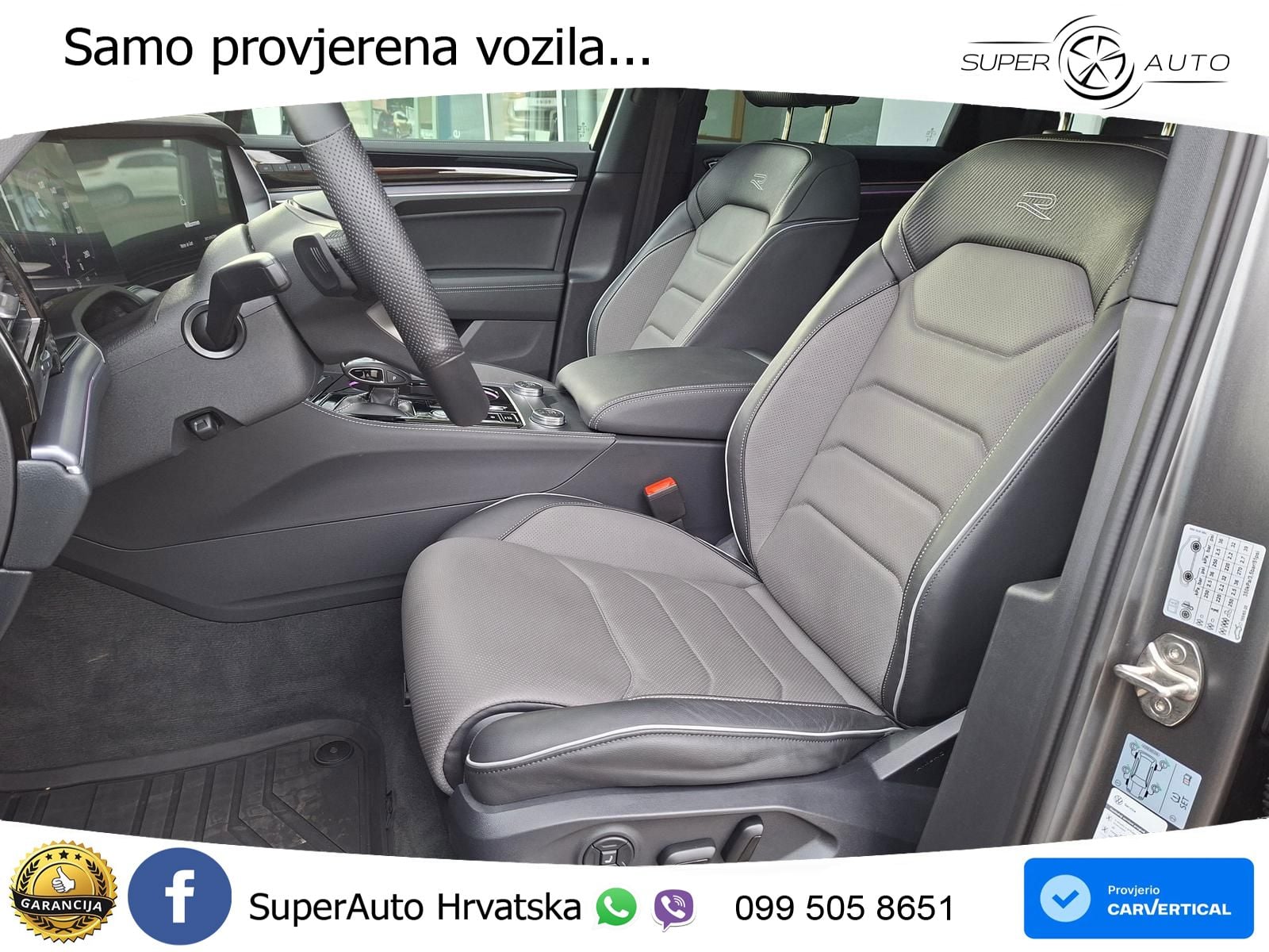 Volkswagen Touareg 3.0 V6 TDI (286 KS) 4MOTION Tiptronic R-Line ZRAČNI+ACC+GR SJED+KAM+PANO