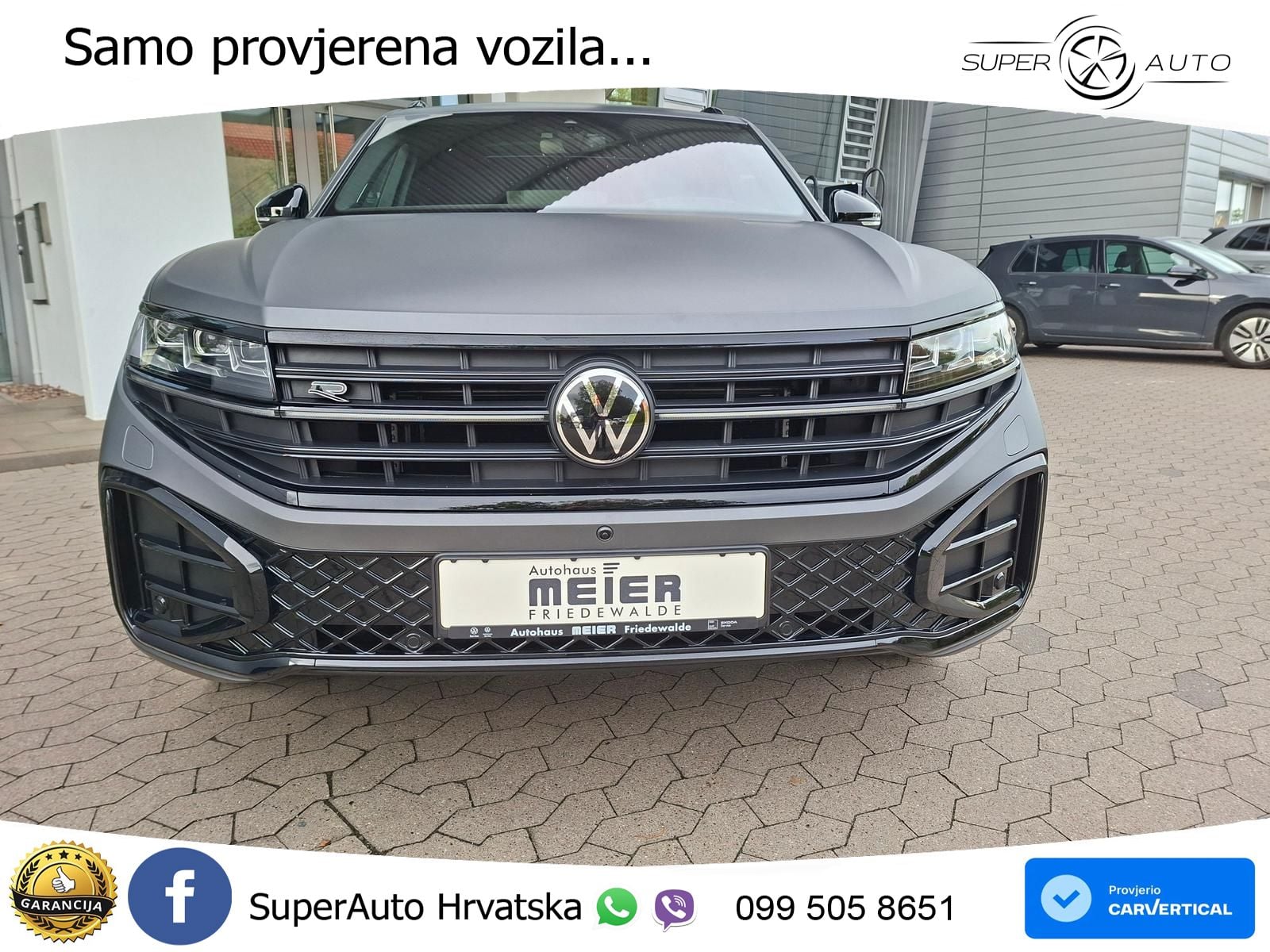 Volkswagen Touareg 3.0 V6 TDI (286 KS) 4MOTION Tiptronic R-Line ZRAČNI+ACC+GR SJED+KAM+PANO