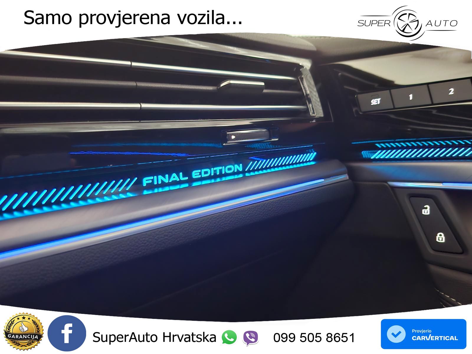 Volkswagen Touareg 3.0 V6 TDI (286 KS) 4MOTION Tiptronic R-Line ZRAČNI+ACC+GR SJED+KAM+PANO