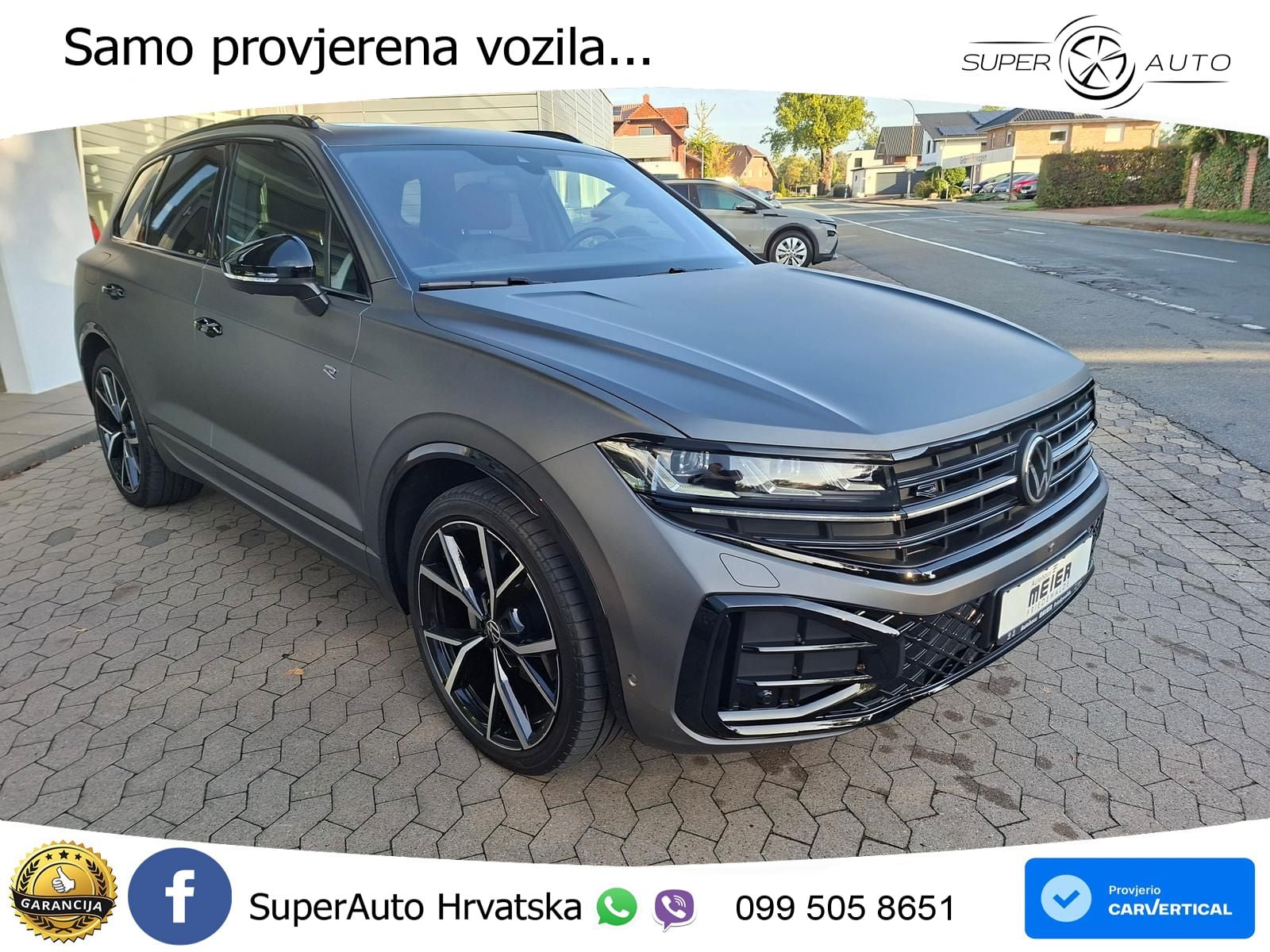 Volkswagen Touareg 3.0 V6 TDI (286 KS) 4MOTION Tiptronic R-Line ZRAČNI+ACC+GR SJED+KAM+PANO