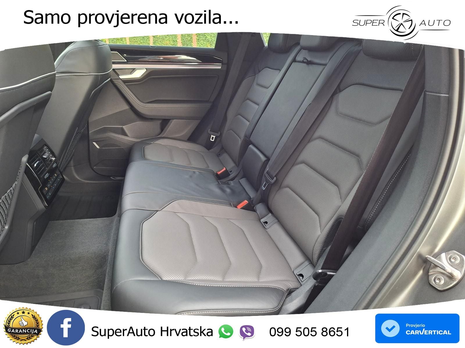 Volkswagen Touareg 3.0 V6 TDI (286 KS) 4MOTION Tiptronic R-Line ZRAČNI+ACC+GR SJED+KAM+PANO