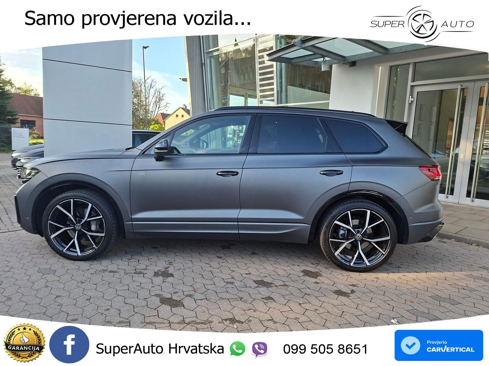 Volkswagen Touareg 3.0 V6 TDI (286 KS) 4MOTION Tiptronic R-Line ZRAČNI+ACC+GR SJED+KAM+PANO