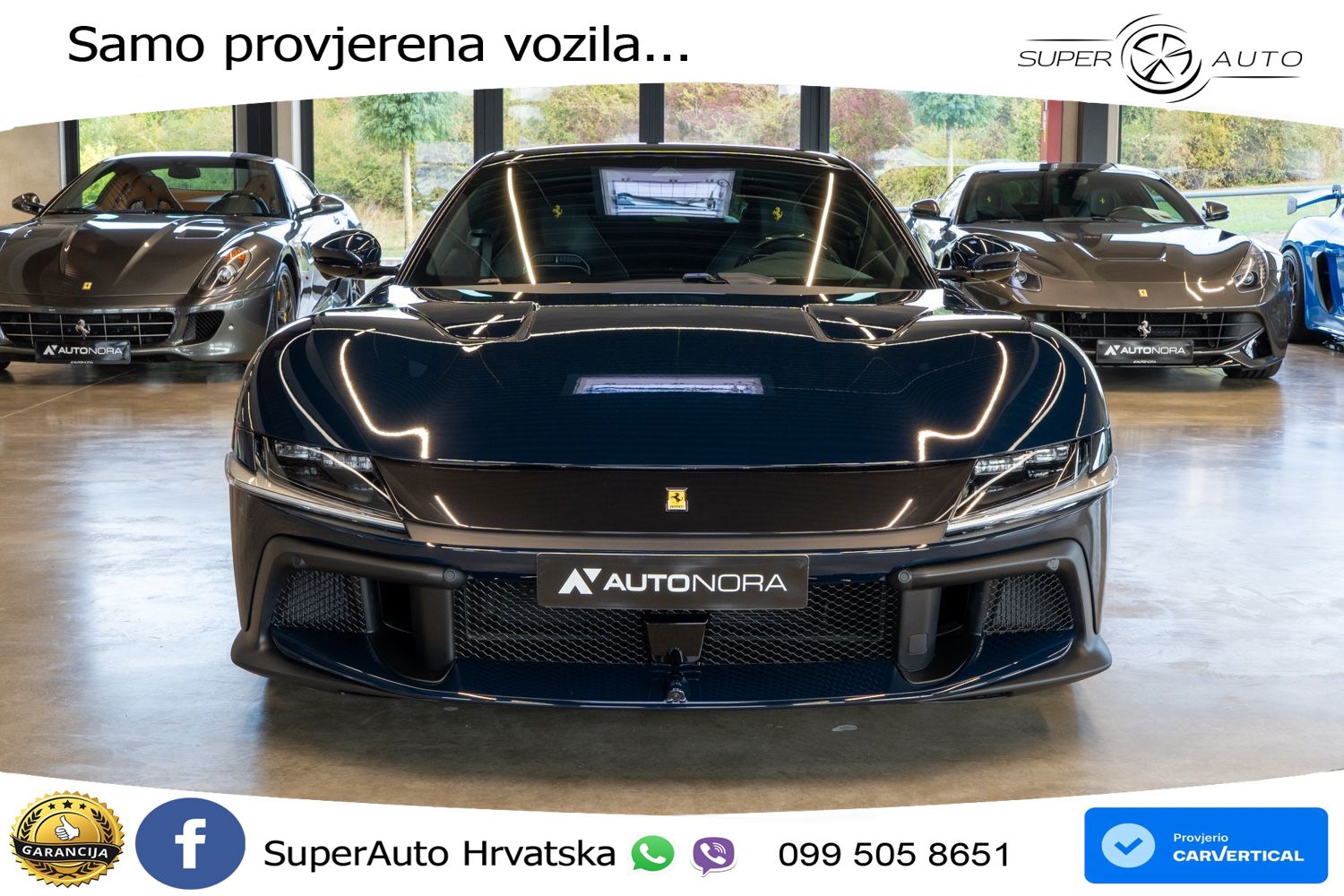 Ferrari 12Cilindri 6.5 V12 (830 KS) DCT LED+GR SJED+ACC