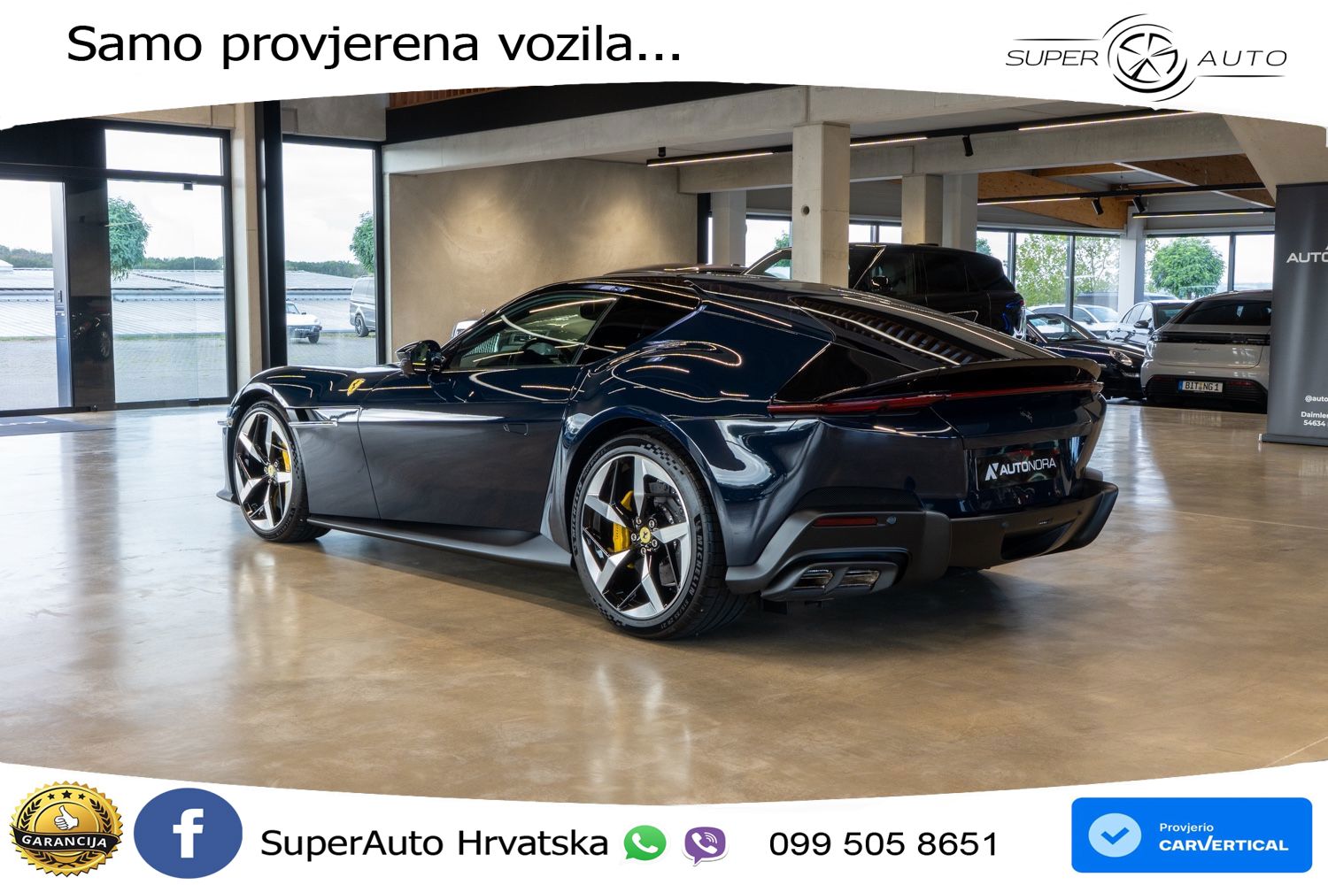 Ferrari 12Cilindri 6.5 V12 (830 KS) DCT LED+GR SJED+ACC