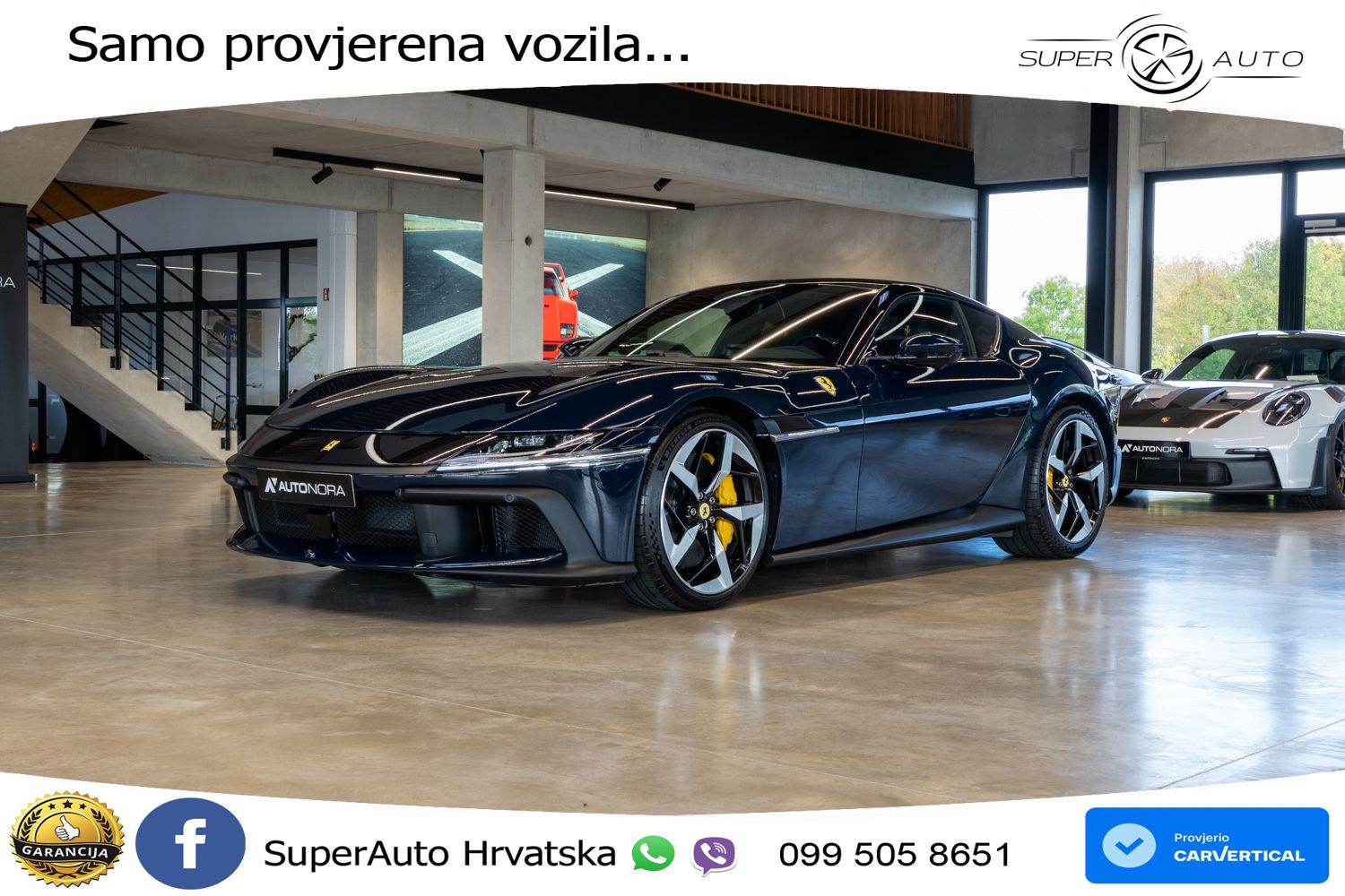 Ferrari 12Cilindri 6.5 V12 (830 KS) DCT LED+GR SJED+ACC