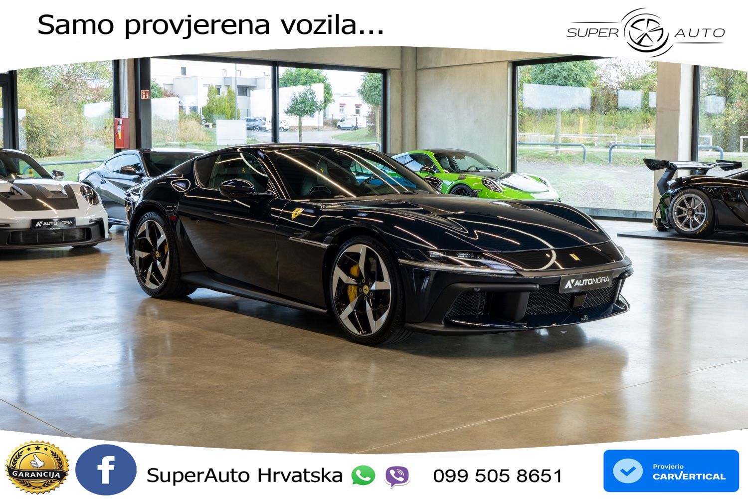 Ferrari 12Cilindri 6.5 V12 (830 KS) DCT LED+GR SJED+ACC