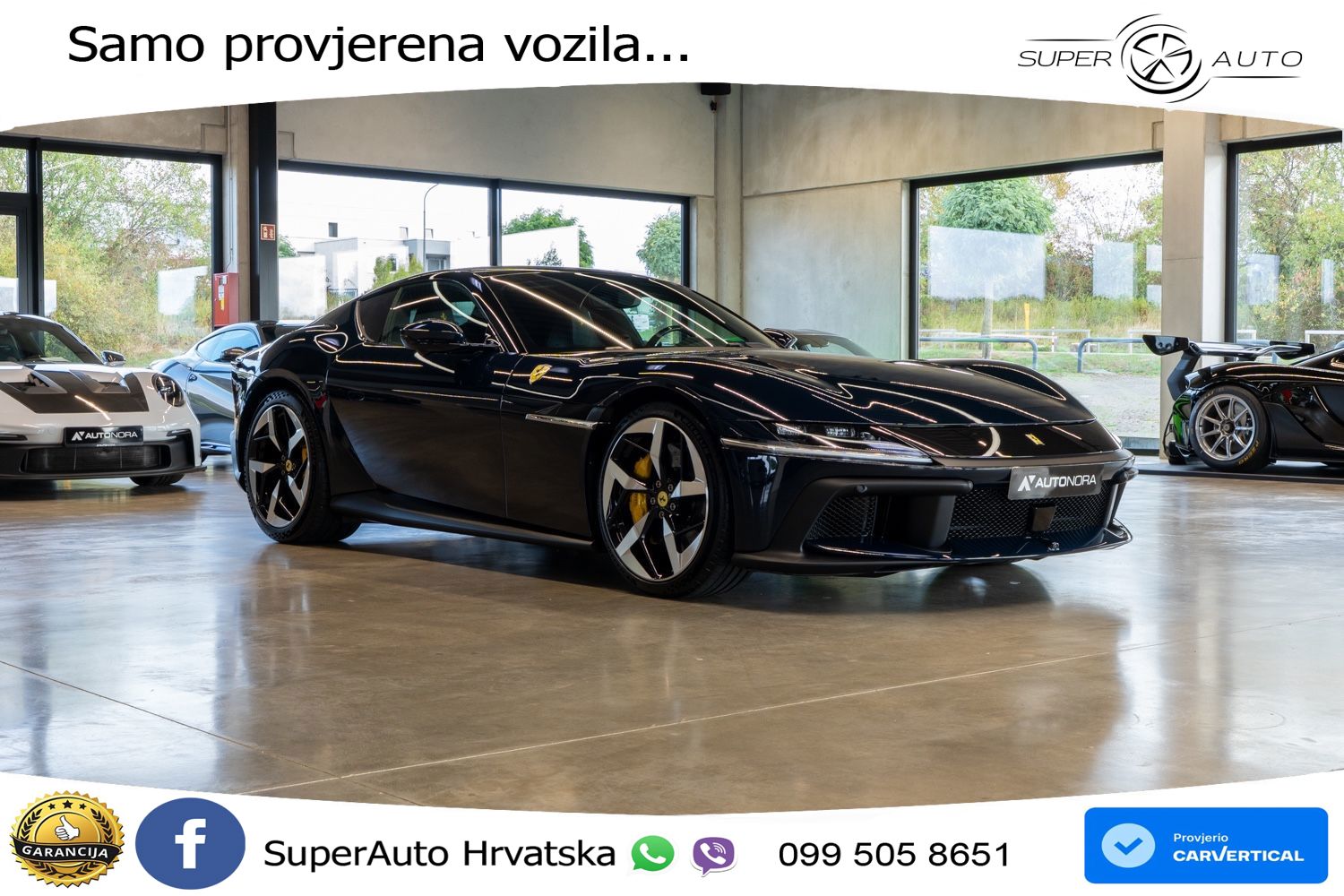 Ferrari 12Cilindri 6.5 V12 (830 KS) DCT LED+GR SJED+ACC