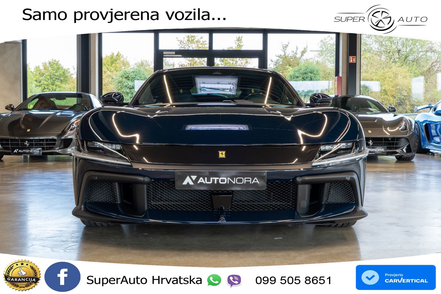 Ferrari 12Cilindri 6.5 V12 (830 KS) DCT LED+GR SJED+ACC