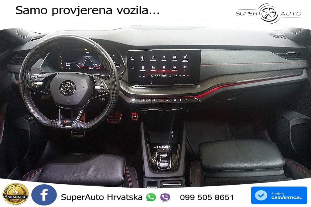 Škoda Octavia Combi RS 2.0 TDI (200 KS) 4x4 DSG LED+GR SJED+ACC