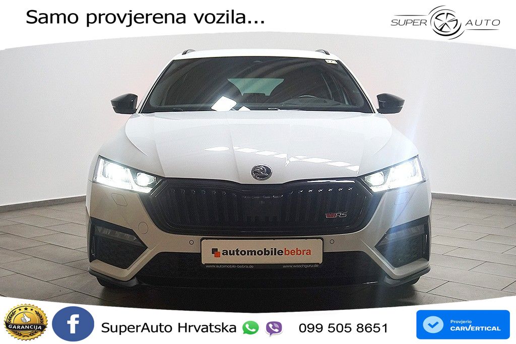 Škoda Octavia Combi RS 2.0 TDI (200 KS) 4x4 DSG LED+GR SJED+ACC