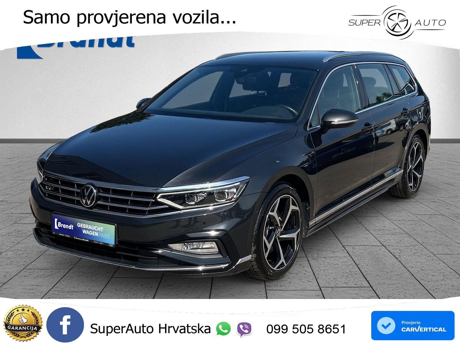 Volkswagen Passat Variant 2.0 TDI (150 KS) DSG R-Line LED+GR SJED+ACC