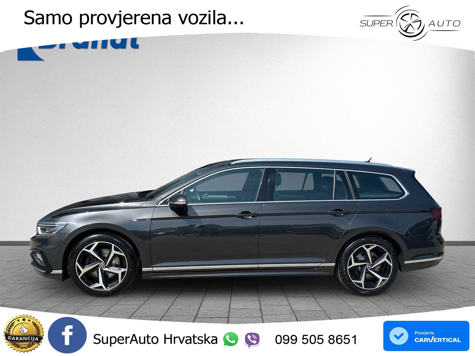 Volkswagen Passat Variant 2.0 TDI (150 KS) DSG R-Line LED+GR SJED+ACC