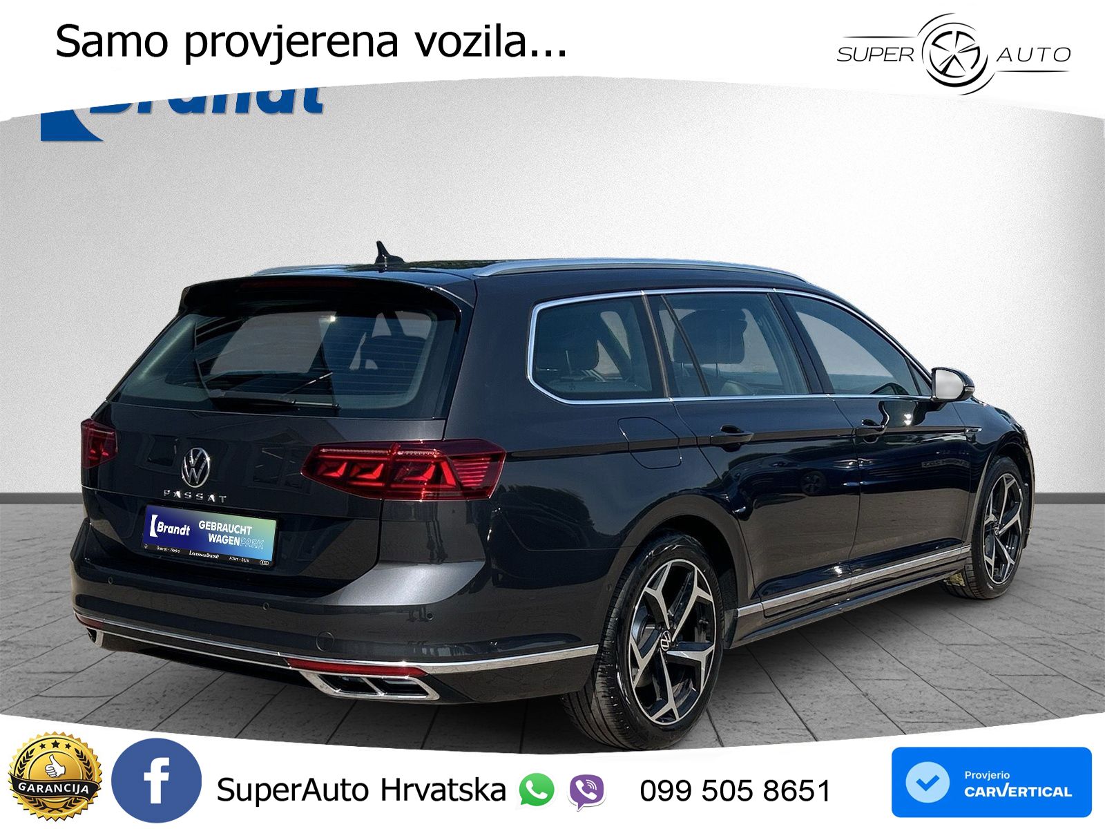 Volkswagen Passat Variant 2.0 TDI (150 KS) DSG R-Line LED+GR SJED+ACC
