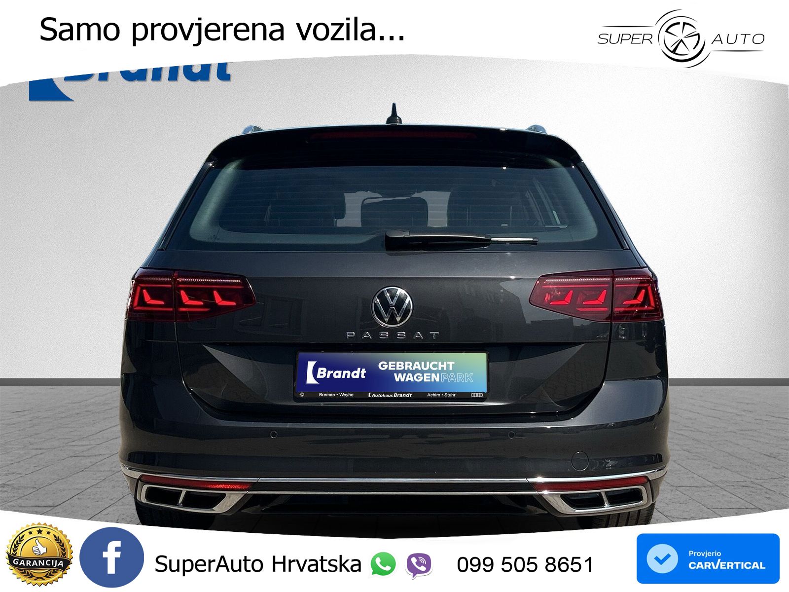 Volkswagen Passat Variant 2.0 TDI (150 KS) DSG R-Line LED+GR SJED+ACC