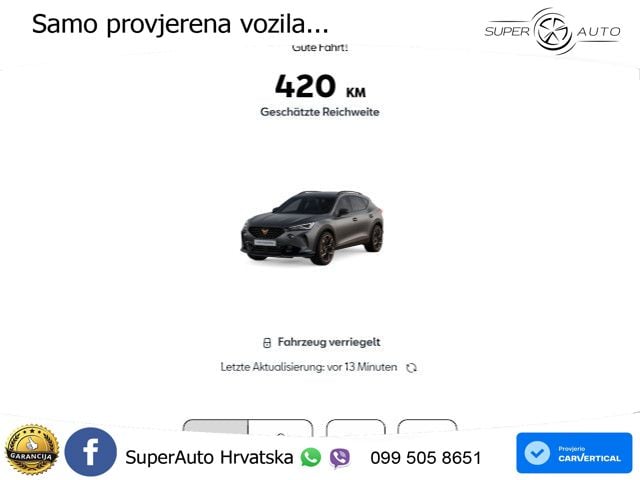 Cupra Formentor VZ5 2.5 TSI (390 KS) 4Drive DSG LED+GR SJED+ACC