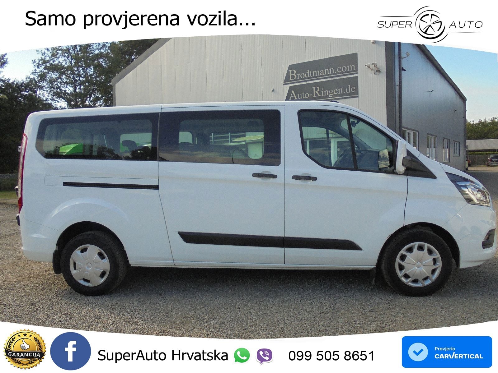 Ford Transit Custom 320 Kombi Lang TREND 1. Hand L2H1 131 KS