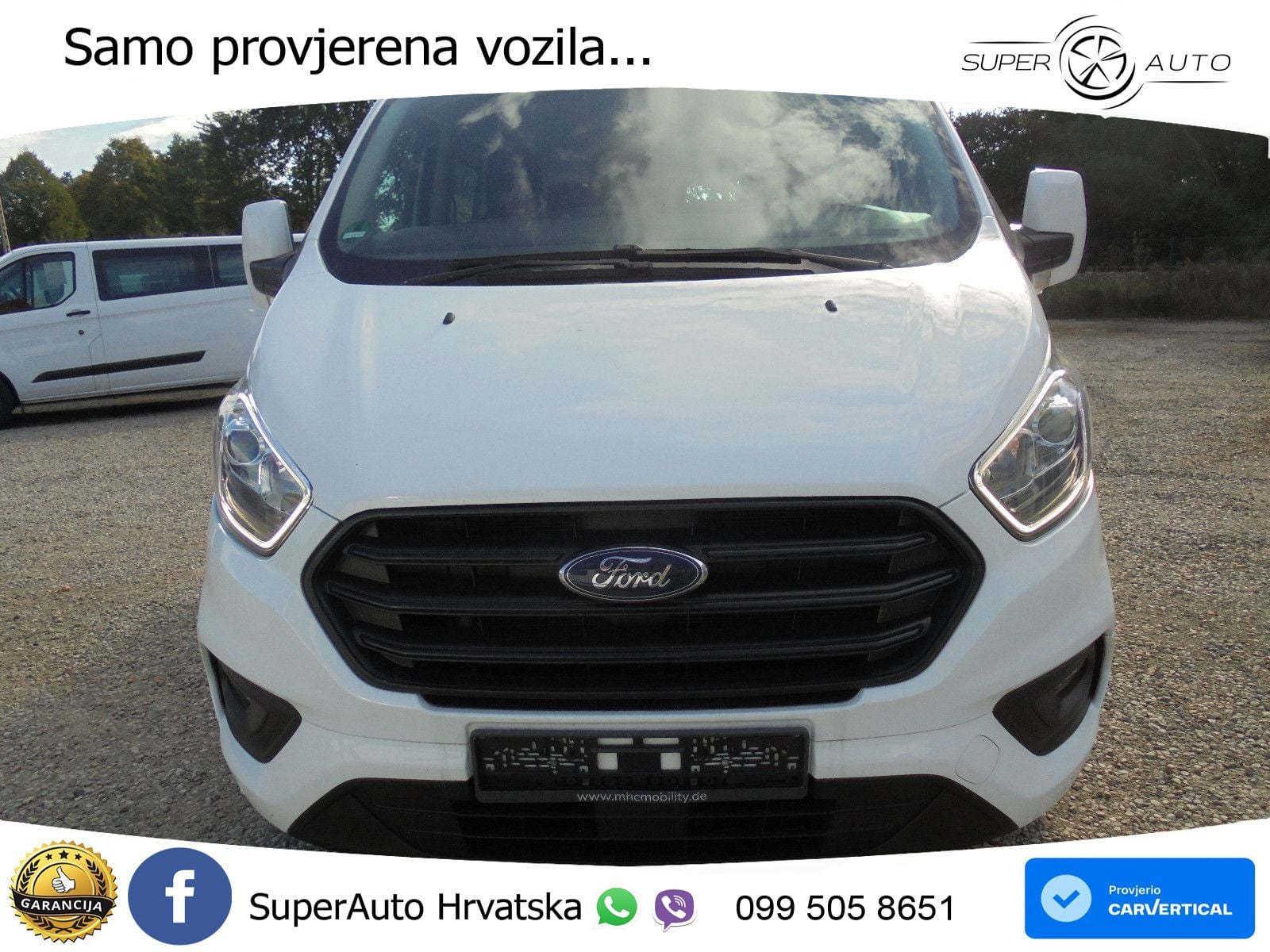 Ford Transit Custom 320 Kombi Lang TREND 1. Hand L2H1 131 KS