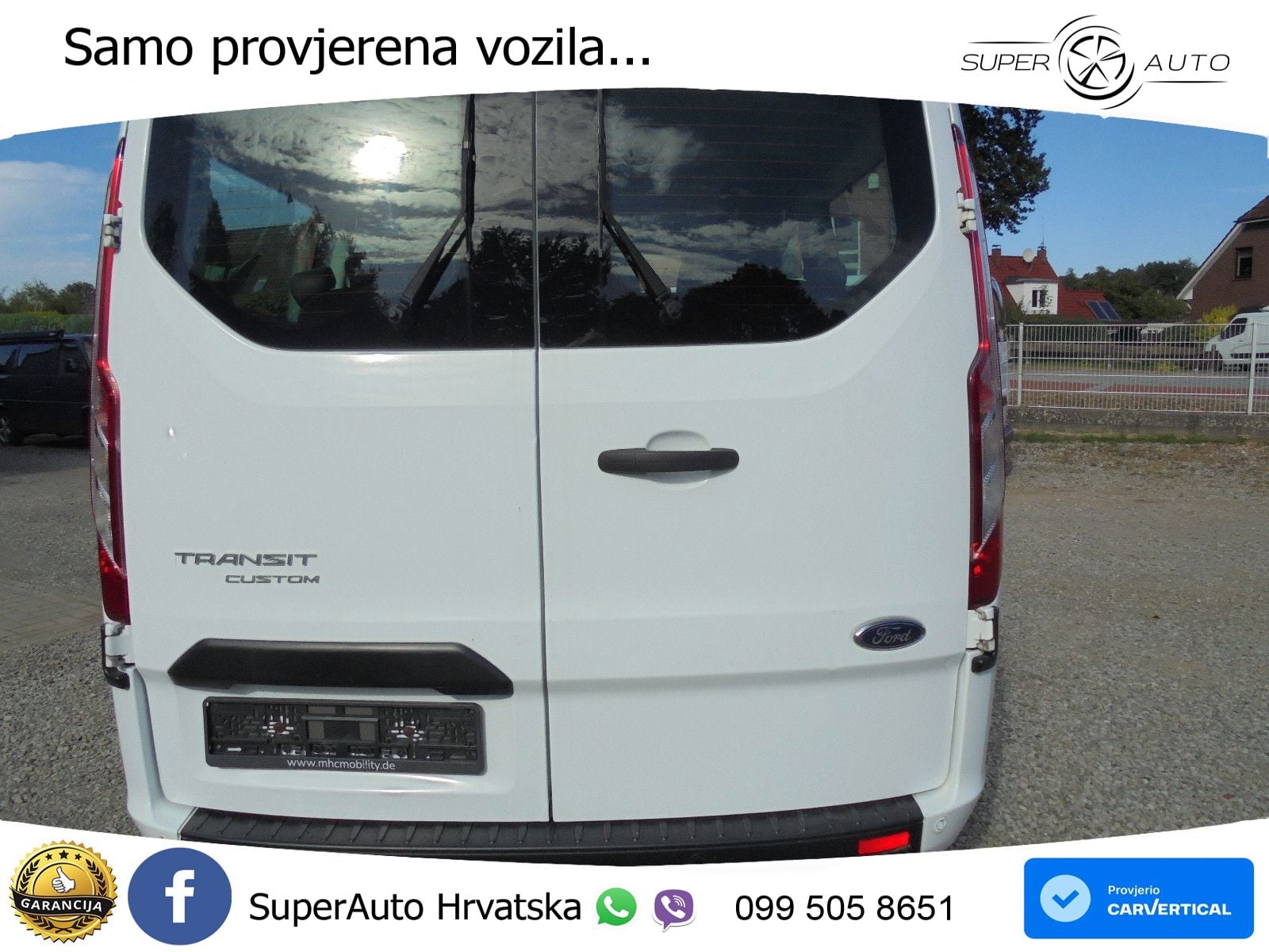 Ford Transit Custom 320 Kombi Lang TREND 1. Hand L2H1 131 KS