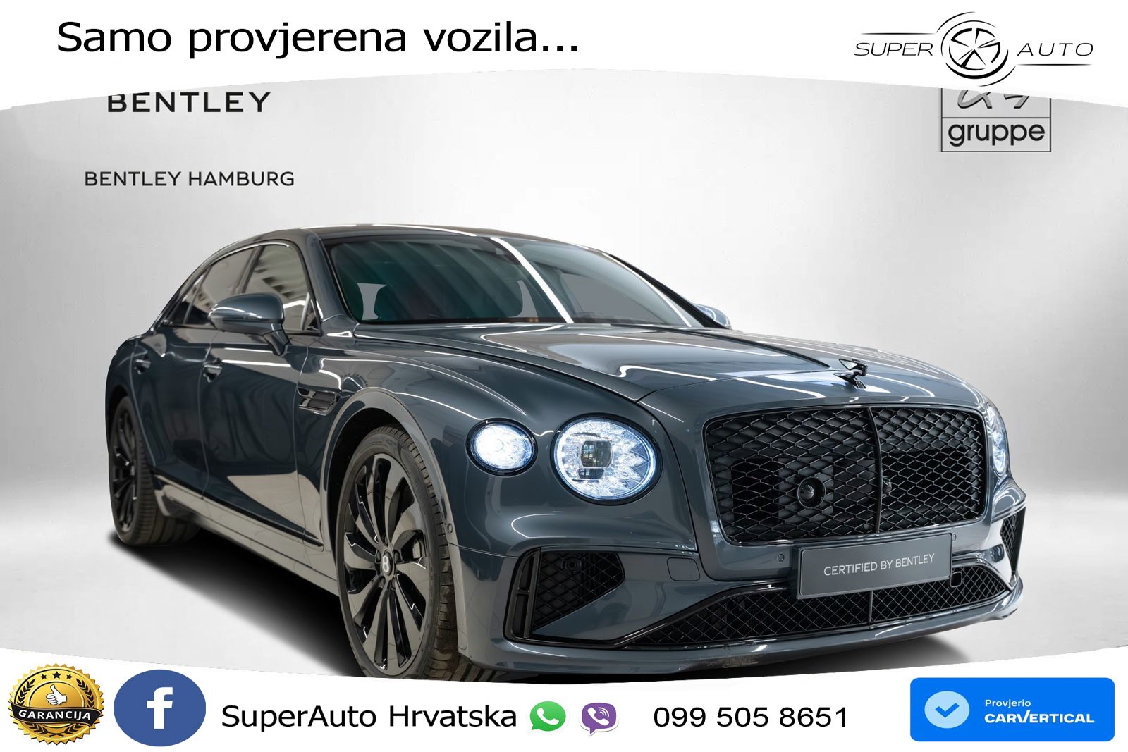 Bentley Flying Spur IV S 4.0 V8 TFSi (680 KS) AWD DCT LED+GR SJED+ACC
